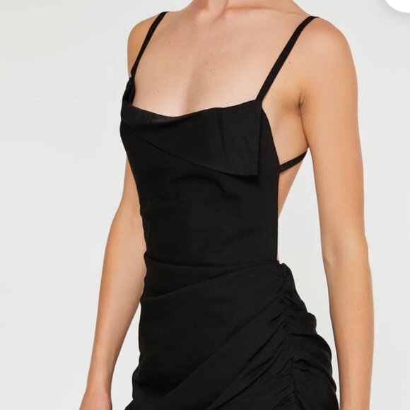 La Robe Saudade Dress in Black - Size 6 - Picture 4 of 4